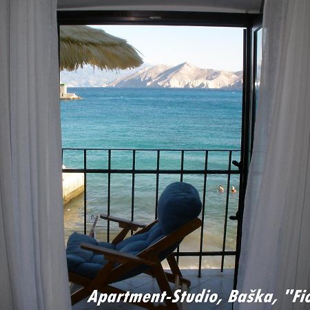 Baska Apartment-Studio Fiorino Eksteriør bilde